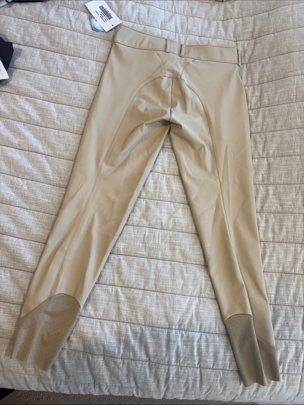 Womens Performance Riding Breeches — Tan - Picture 4 of 4